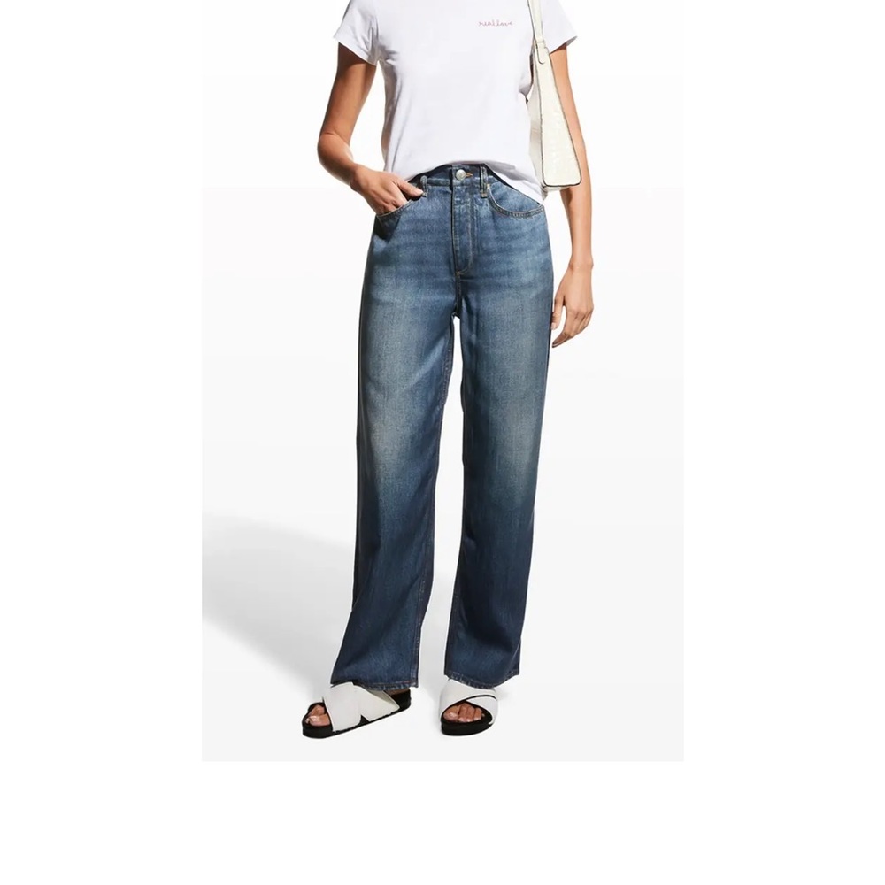 Ray & Bone Liquid Miramar Wide Leg Pant